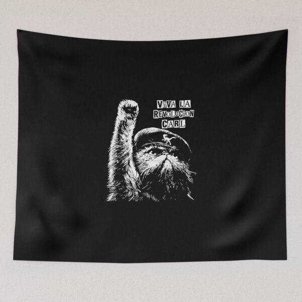 Item preview, Viva La Revolucion Carl Funny Cat designed and sold by RealZack Arcov.