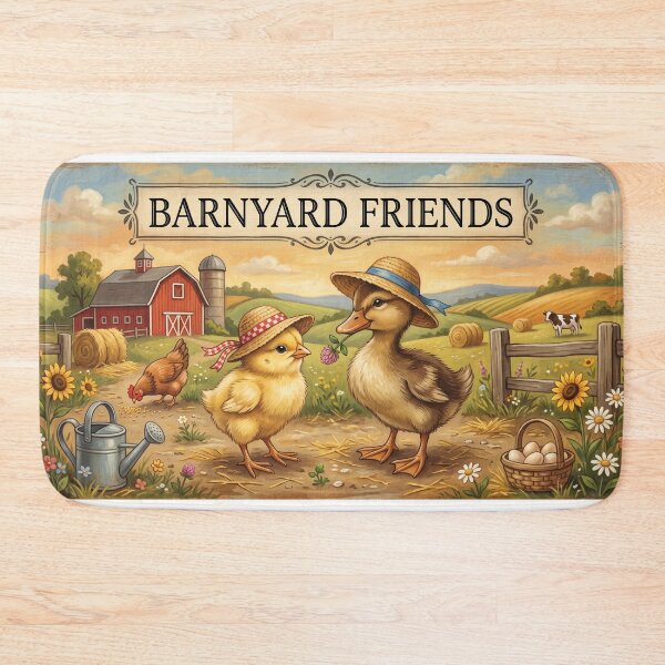 Item preview, Barnyard Friends Chick and Duckling designed and sold by larbimalki.