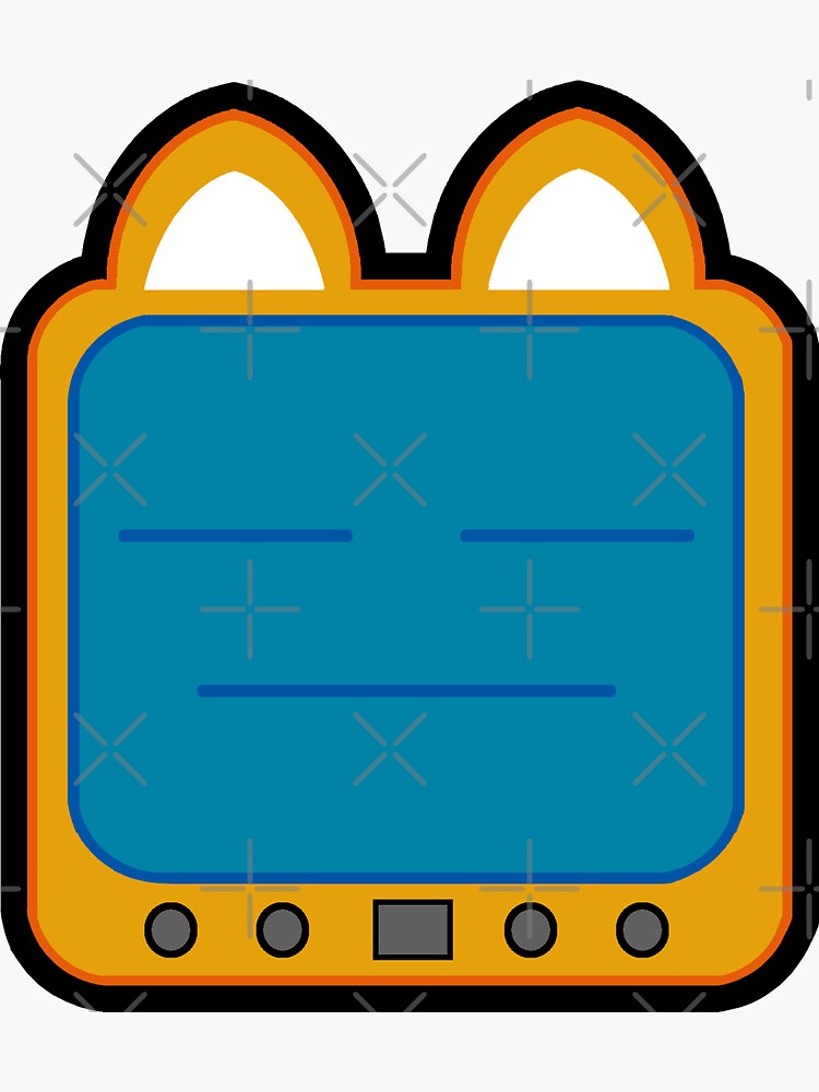 Television Kitty Lame Face by eduardorandom