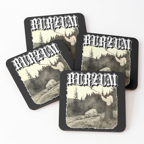 Item preview, Burzum Black Metal Atmospheric Dark Nordic Vintage Aesthetic designed and sold by EzraConnell.