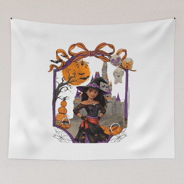 Item preview, Enchanted Halloween Witch Castle Moonlight Fantasy designed and sold by TimothyCa87133.