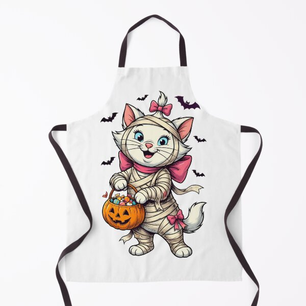 Item preview, Cute Mummy Cat Halloween Candy Adventure Illustration designed and sold by MrsHeath66293.
