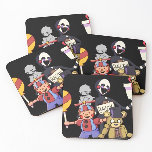 Item preview, The Lore? Relevance gang - FNAF 2 chibi designed and sold by Thynee's Merch shop.