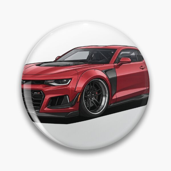 Item preview, Camaro ZL1 Cartoon designed and sold by ToonMyRide.