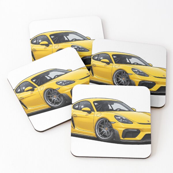 Item preview, Cayman GT4 Cartoon designed and sold by ToonMyRide.
