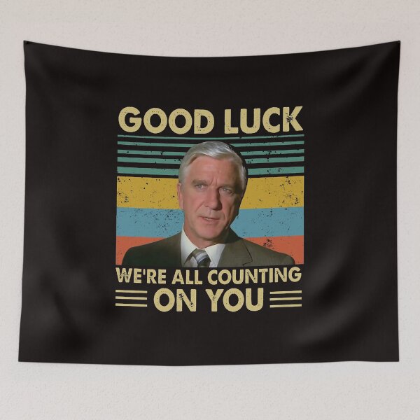 Item preview, Airplane Movie Good Luck We're All Counting On You designed and sold by Olivaal.