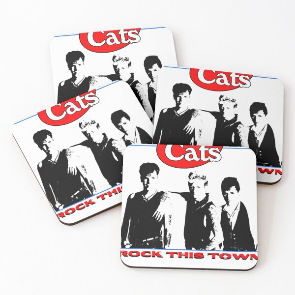 Item preview, Rock Thi's To.wn Strays Cat's Rock Band designed and sold by RetroAisthetic.