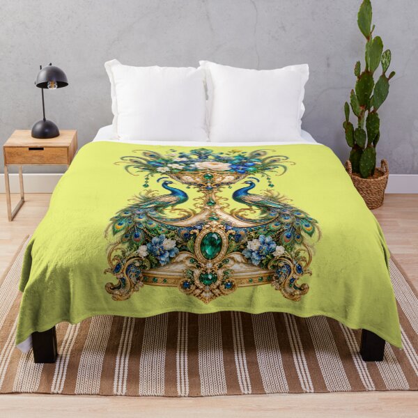Item preview, Peacock Trophy — Majesty | Art Nouveau Emerald Peacock designed and sold by sunbowjp stadio.
