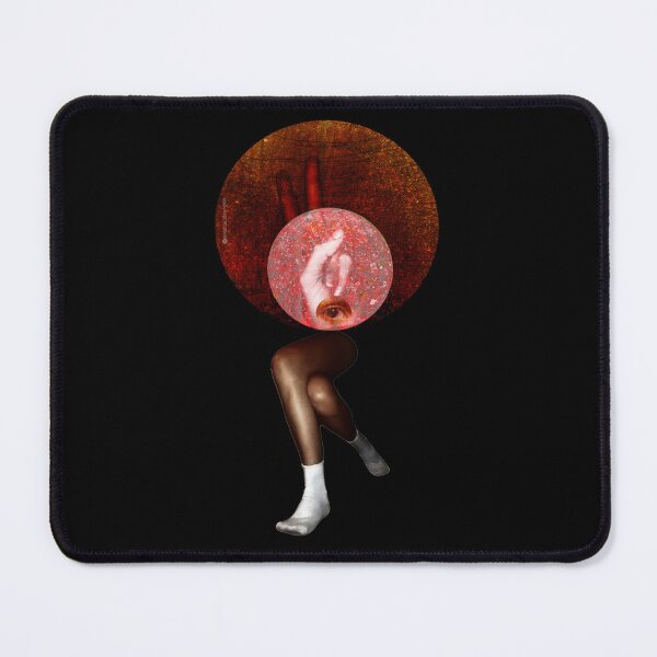 Item preview, Surrealist Collage with Crossed Legs - Vintage Circular Conceptual Art designed and sold by MAMA.art.Rio <Marsailhe_Milward>.
