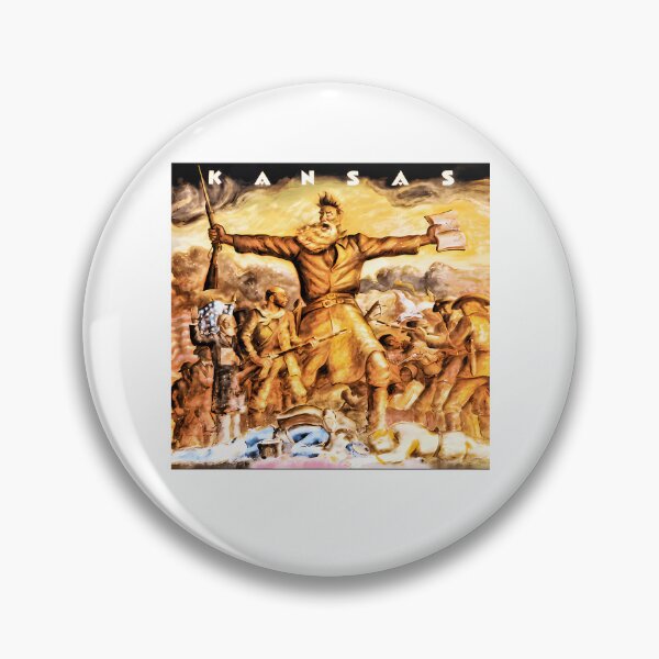 Item preview, Kansas Band Debut Self Titled Album Cover John Brown designed and sold by StuartMooreArt.