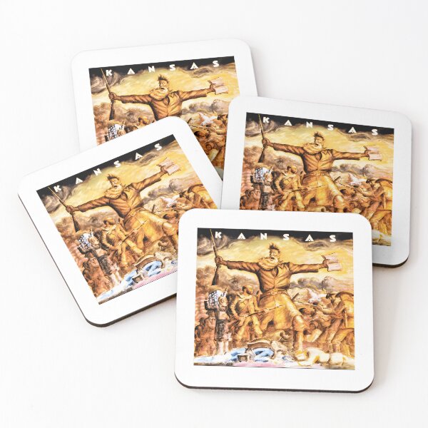 Item preview, Kansas Band Debut Self Titled Album Cover John Brown designed and sold by StuartMooreArt.