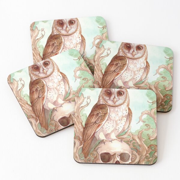 Item preview, Sacred Select Vacation Properties Moon Owl designed and sold by Joananature.