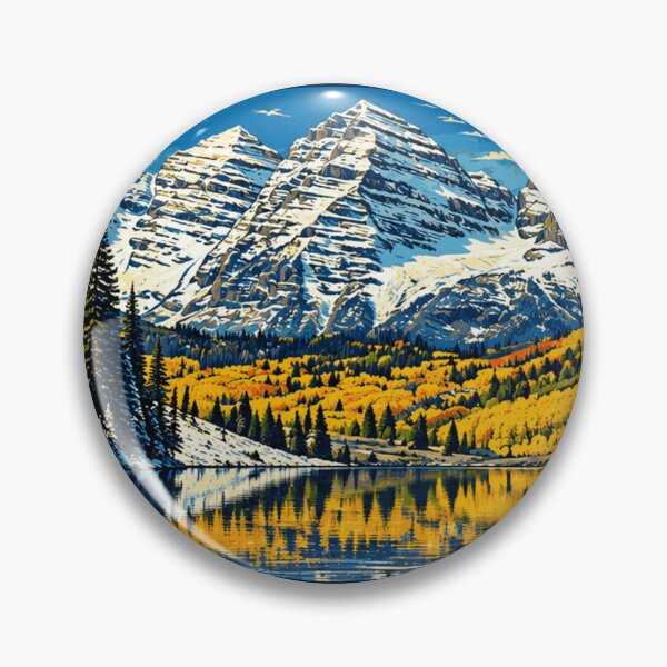 Artikelvorschau, Colorado Maroon Bells entworfen und verkauft von vectcd.