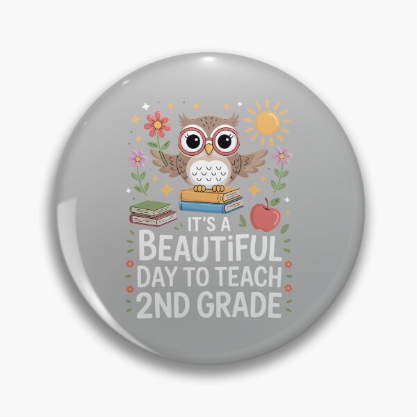 Item preview, Beautiful Day to Teach 2nd Grade Owl Teacher Appreciation Performance designed and sold by ArleneRowe.