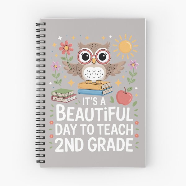 Item preview, Beautiful Day to Teach 2nd Grade Owl Teacher Appreciation Performance designed and sold by ArleneRowe.