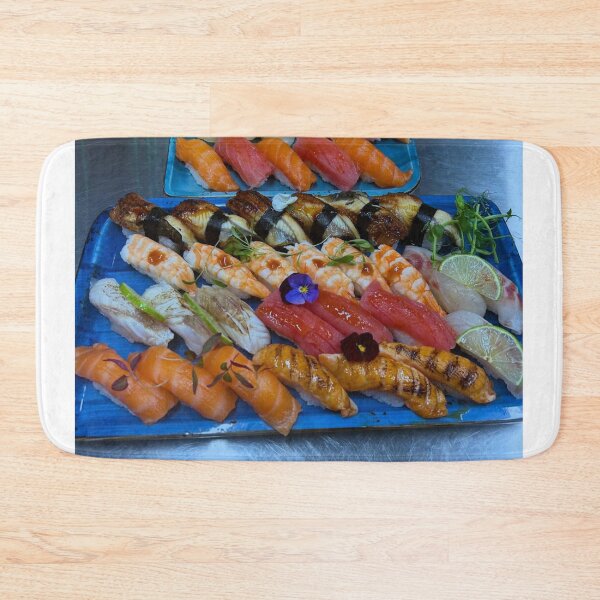 Artikelvorschau, Sushi Charles Darwin Universität bGarnierungen entworfen und verkauft von Mirzahorse.