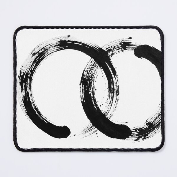 Item preview, Zen Ensō Circle with Peace Kanji designed and sold by larbimalki.