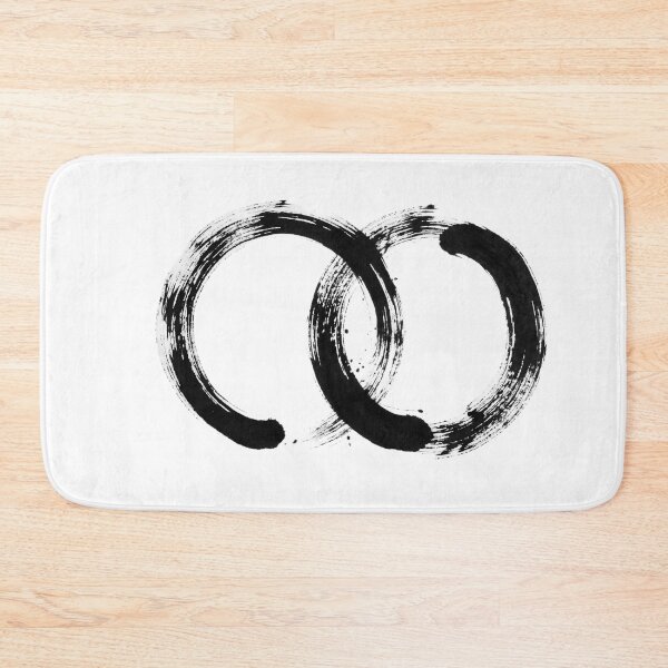 Item preview, Zen Ensō Circle with Peace Kanji designed and sold by larbimalki.
