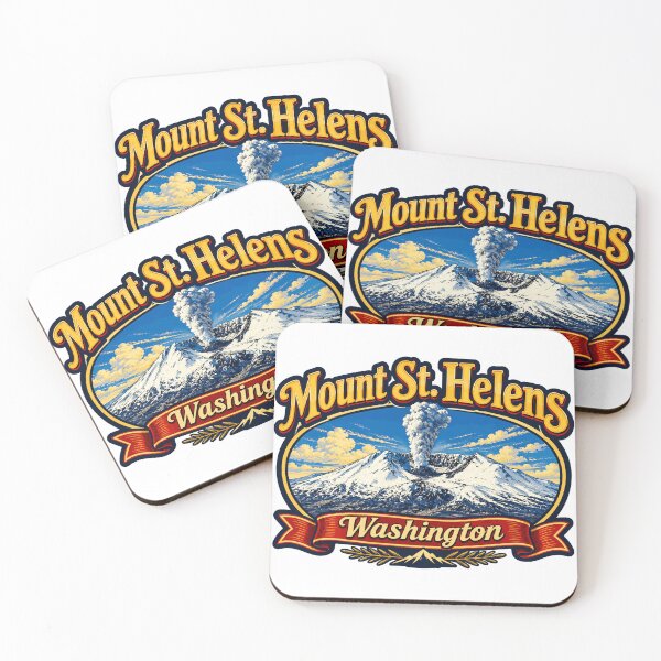 Item preview, Mount St. Helens Washington - Vintage designed and sold by vectcd.