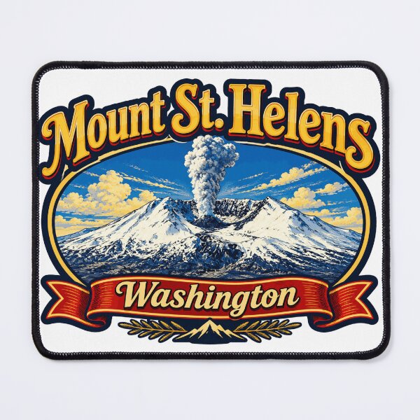 Item preview, Mount St. Helens Washington - Vintage designed and sold by vectcd.