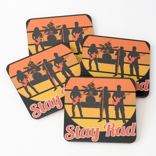 Item preview, Stays Rads - Rock Band designed and sold by RetroAisthetic.