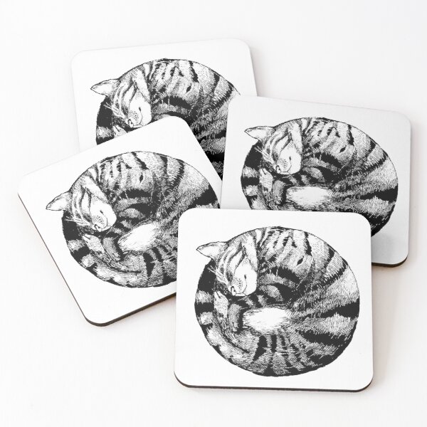 Item preview, Cat Curled Up Sleeping designed and sold by Art_Redbel.