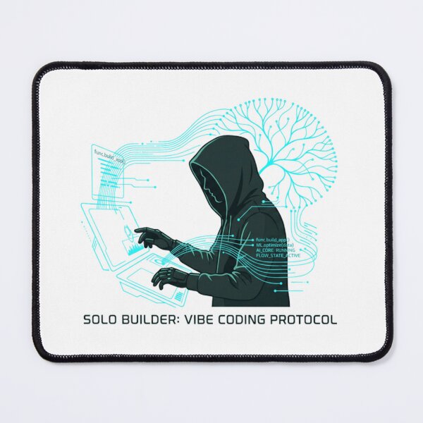 Item preview, Solo Builder Vibe Coding Protocol Cyberpunk Hacker designed and sold by Joseph Arc.