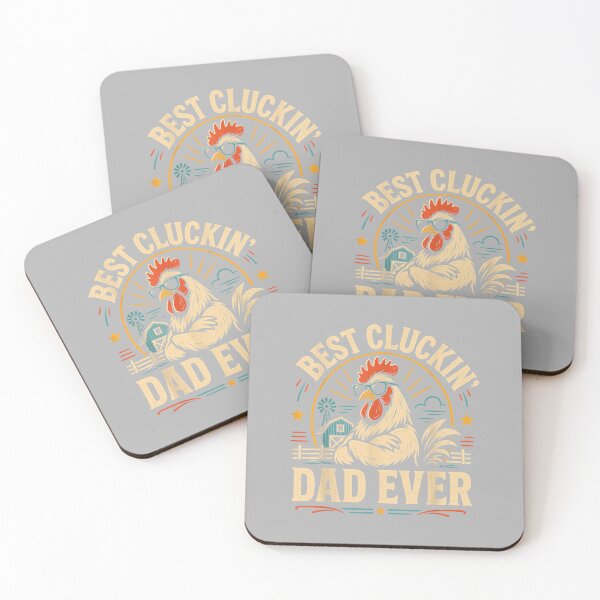 Item preview, Best Cluckin Dad Ever Funny Father's Day Chicken designed and sold by ArleneRowe.