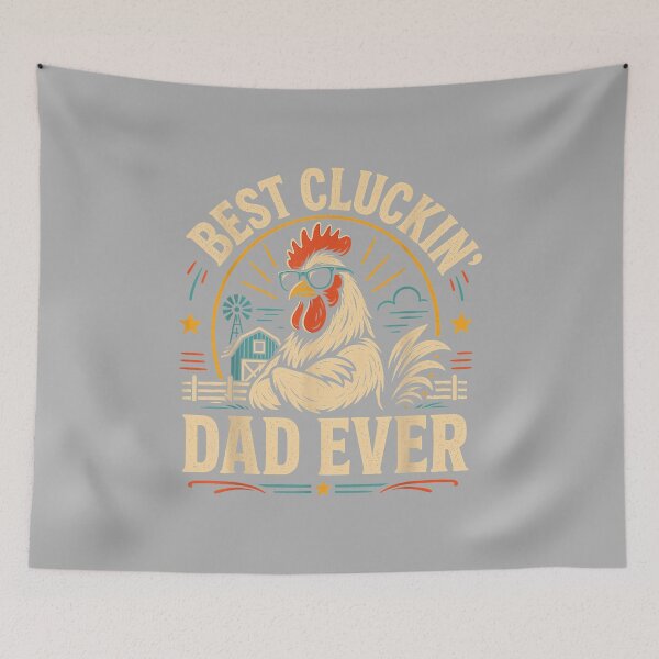 Item preview, Best Cluckin Dad Ever Funny Father's Day Chicken designed and sold by ArleneRowe.