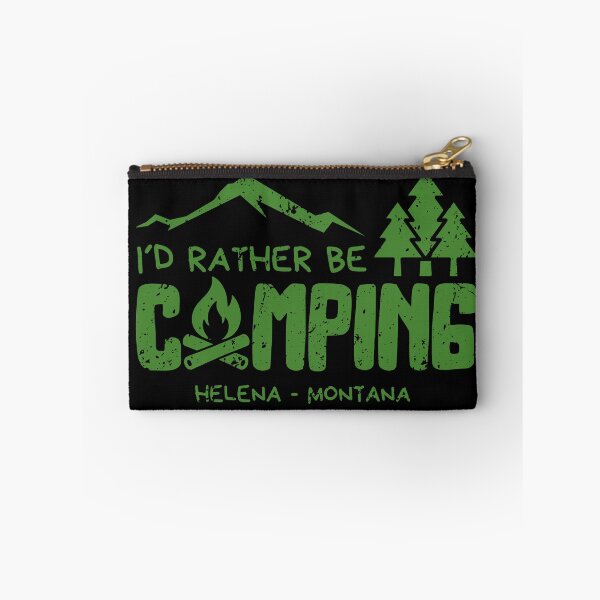 Item preview, I'd Rather Be Camping in Helena Montana | Outdoor & Hiking Gift designed and sold by OmikronStore.