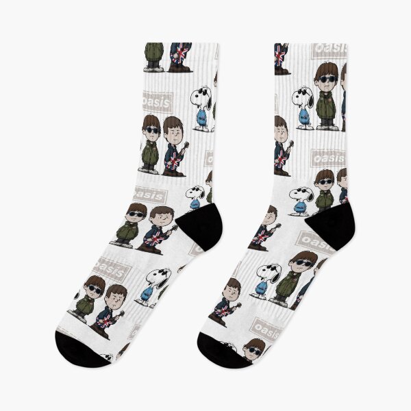 Item preview, Oasis Band Snoopy Reunion Gallagher Brothers Britpop designed and sold by StuartMooreArt.