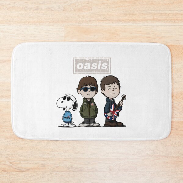 Item preview, Oasis Band Snoopy Reunion Gallagher Brothers Britpop designed and sold by StuartMooreArt.