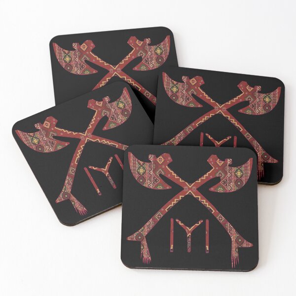 Item preview, Kayi Tribe logo turkish rug design  designed and sold by CafePluto.