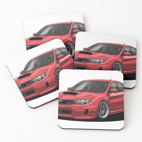 Item preview, WRX STi Hatch Cartoon designed and sold by ToonMyRide.