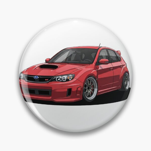 Item preview, WRX STi Hatch Cartoon designed and sold by ToonMyRide.