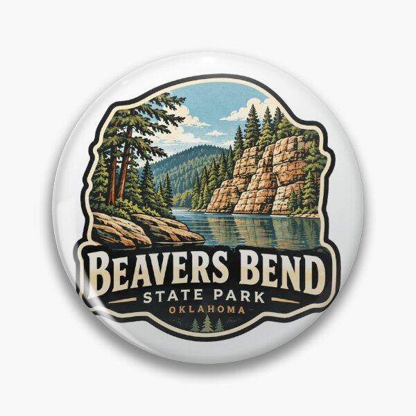 Item preview, Beavers Bend State Park Oklahoma - Vintage designed and sold by vectcd.