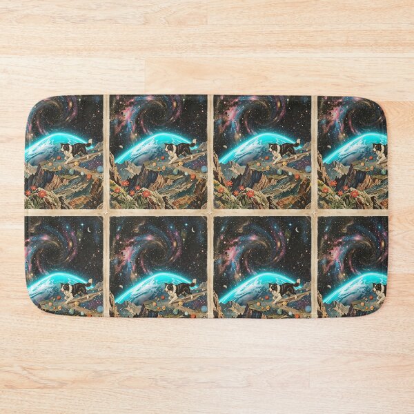 Item preview, Border Collie Herds the Cosmos designed and sold by PictoVibe.