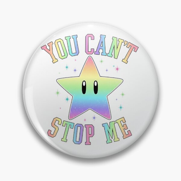 Item preview, Retro Gaming Character Neon Gradient You Can't Stop Me Fan Graphic Tee designed and sold by Kerryberri.