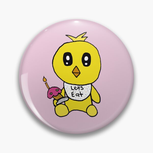Item preview, Five Nights at Freddy's Chica Plush - FNAF Cute designed and sold by KloBear-Ctns.