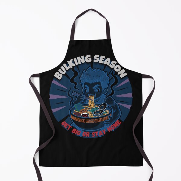 Item preview, Bulking Season Anime Boy Eating Ramen Bowl designed and sold by krozy21.