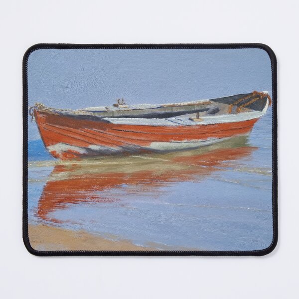 Item preview, A retired red boat (wherry) on Magnetic Island designed and sold by Ainslie1.