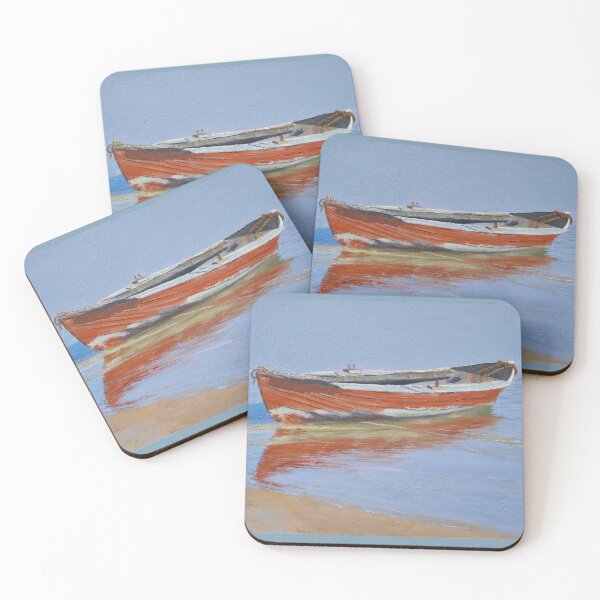Item preview, A retired red boat (wherry) on Magnetic Island designed and sold by Ainslie1.