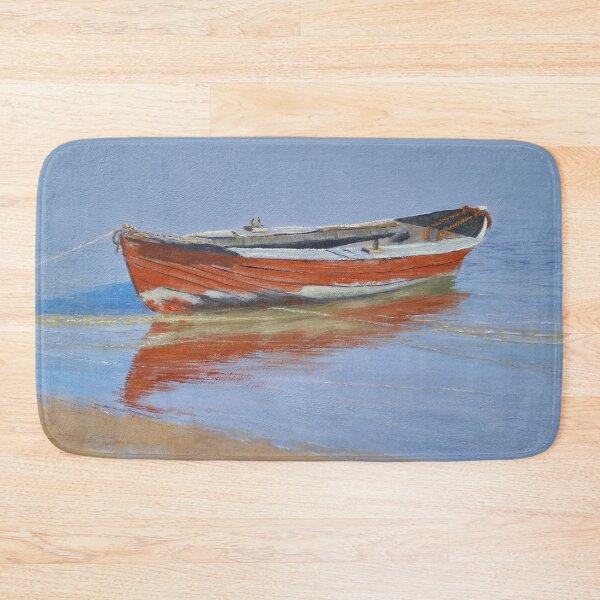 Item preview, A retired red boat (wherry) on Magnetic Island designed and sold by Ainslie1.