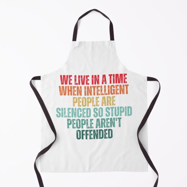 Item preview, We Live In A Time When Intelligent People Are Silenced Quote designed and sold by Dondonmart.