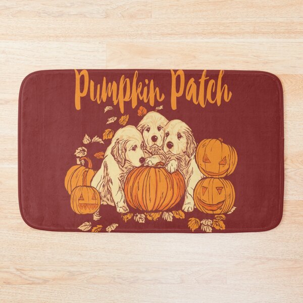 Item preview, Pumpkin Patch Puppies designed and sold by twindragonthreads.