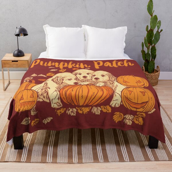Item preview, Pumpkin Patch Puppies designed and sold by twindragonthreads.