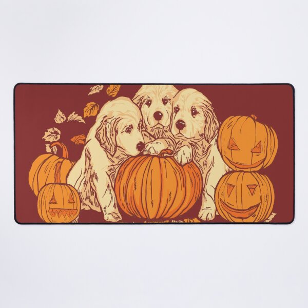 Item preview, Pumpkin Patch Puppies designed and sold by twindragonthreads.