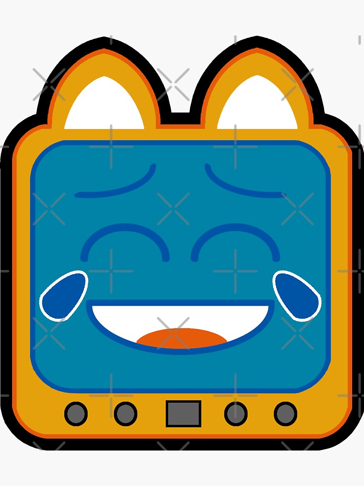 Television Kitty Laughing by eduardorandom