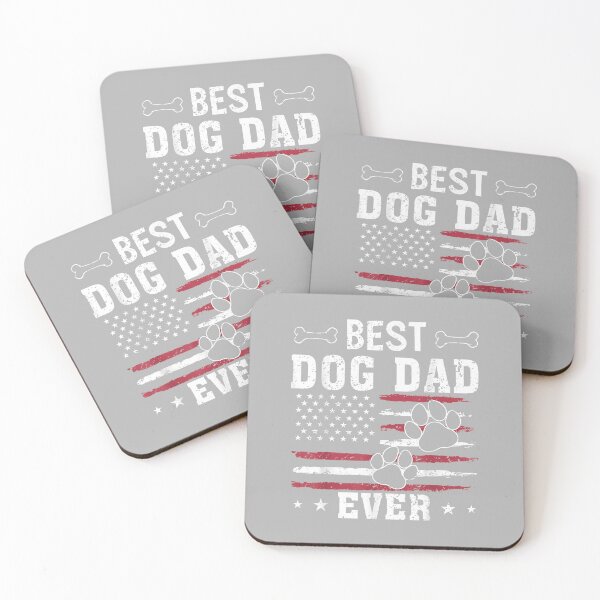 Item preview, Best Dog Dad Ever American Flag Fathers Day Shirts Dad Men designed and sold by ArleneRowe.