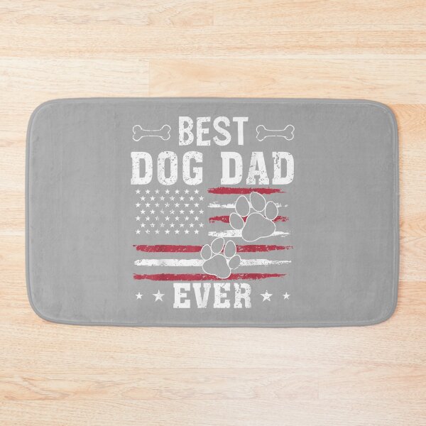 Item preview, Best Dog Dad Ever American Flag Fathers Day Shirts Dad Men designed and sold by ArleneRowe.